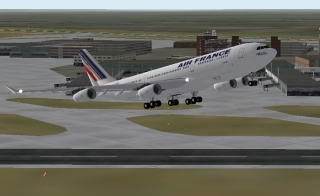 Airbus A340 Air France (Thomas Kwong)